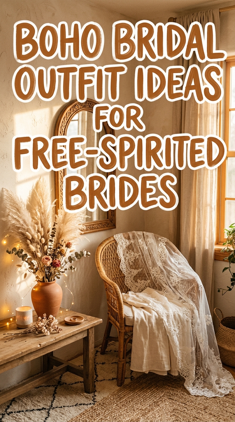Boho Bridal Outfit Ideas for Free-Spirited Brides
