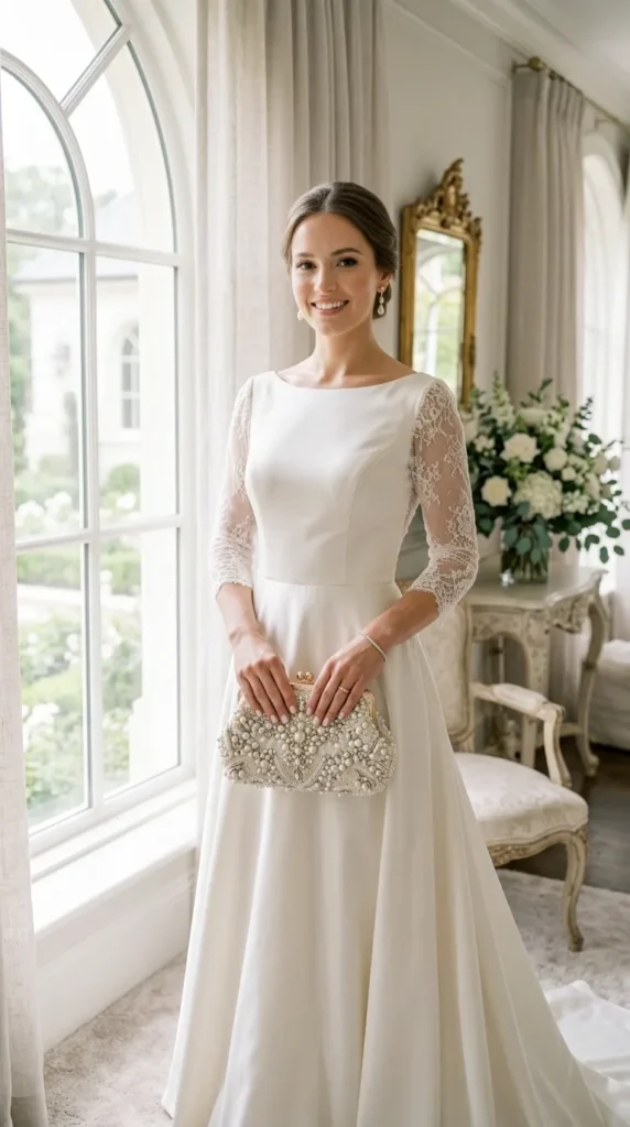 A Bridal Clutch for Your Essentials