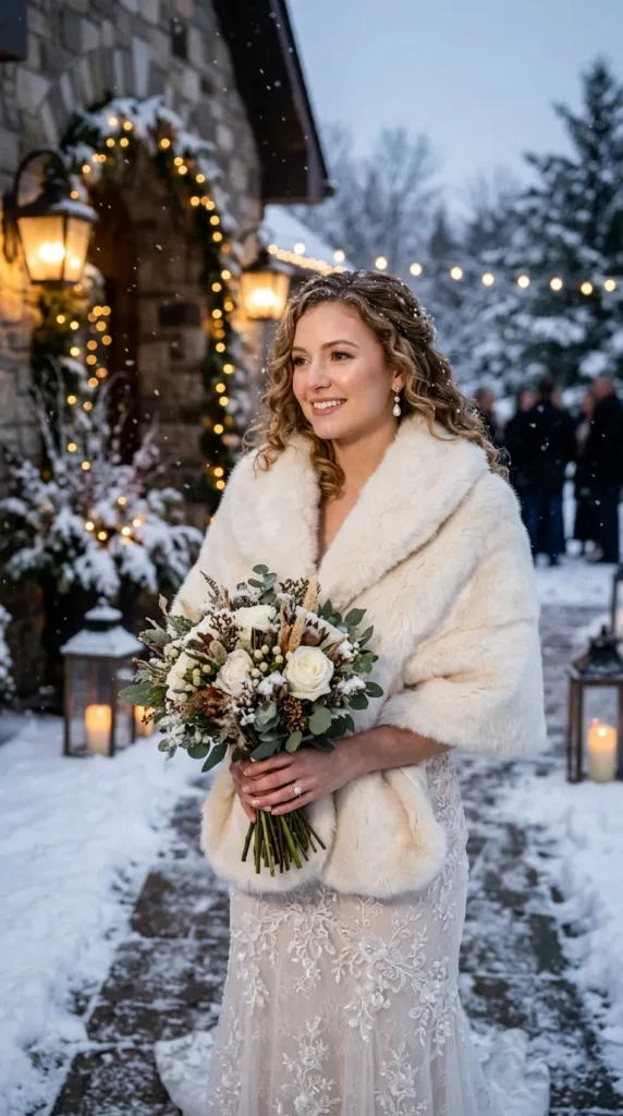 A Chic Bridal Cover-Up