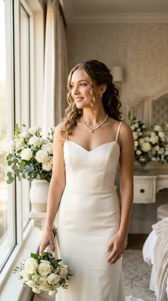 A Delicate Bridal Necklace