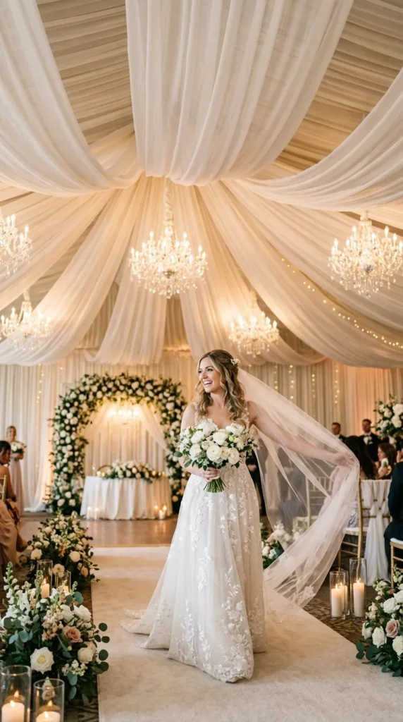 Add Elegant Fabric Draping