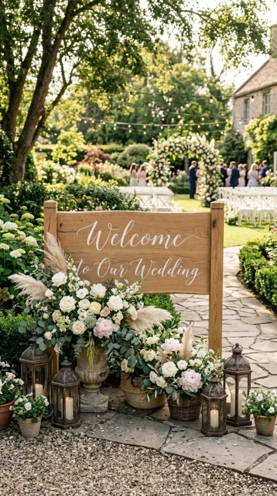 Add Wooden Wedding Signs