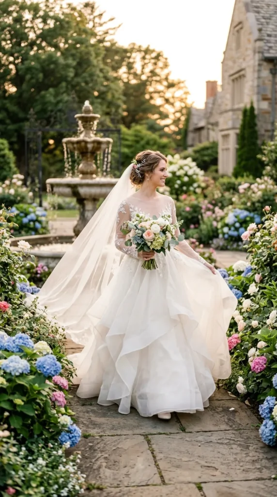 Airy Organza Wedding Dresses
