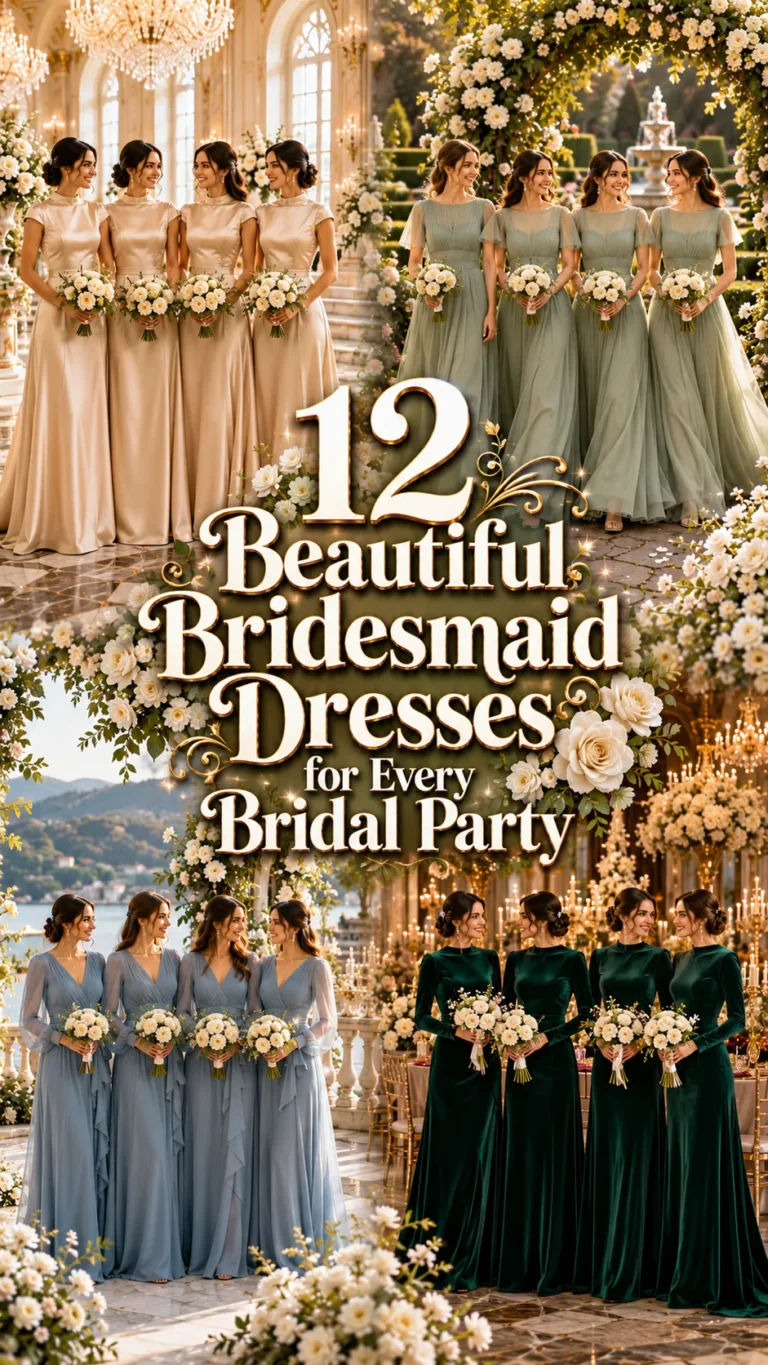 Beautiful Bridesmaid Dresses for Every Bridal Party