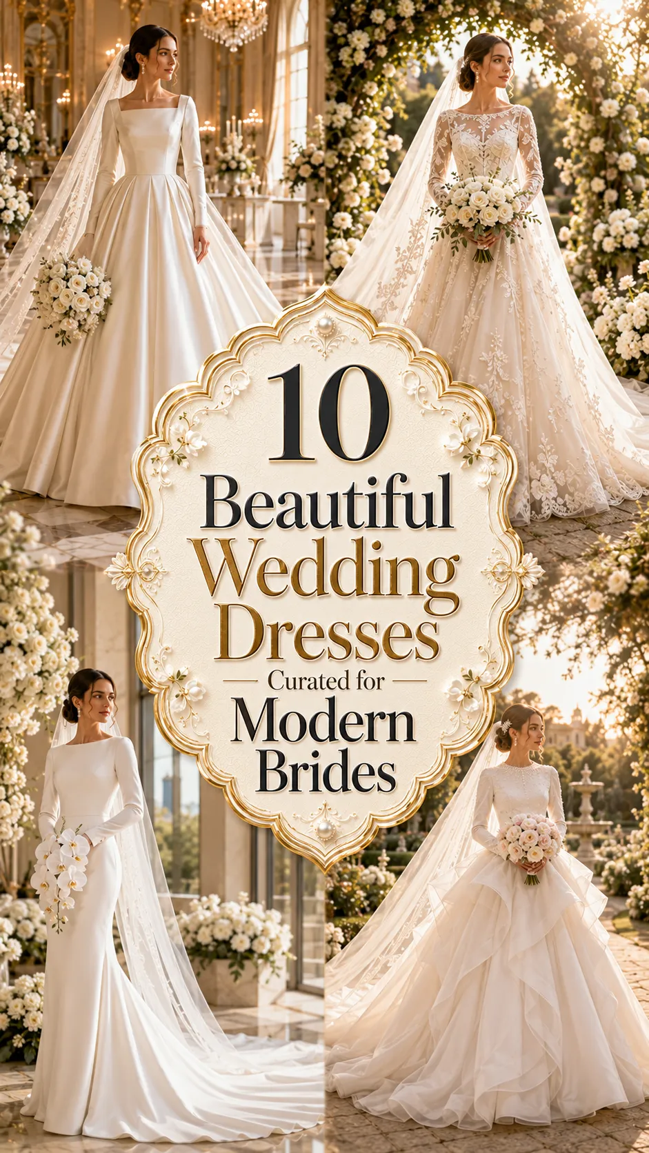 Beautiful Wedding Dresses Curated for Modern Brides