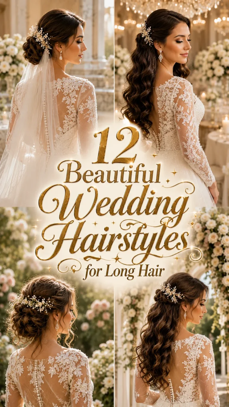 Beautiful Wedding Hairstyles for Long Hair to Inspire Your Bridal Look