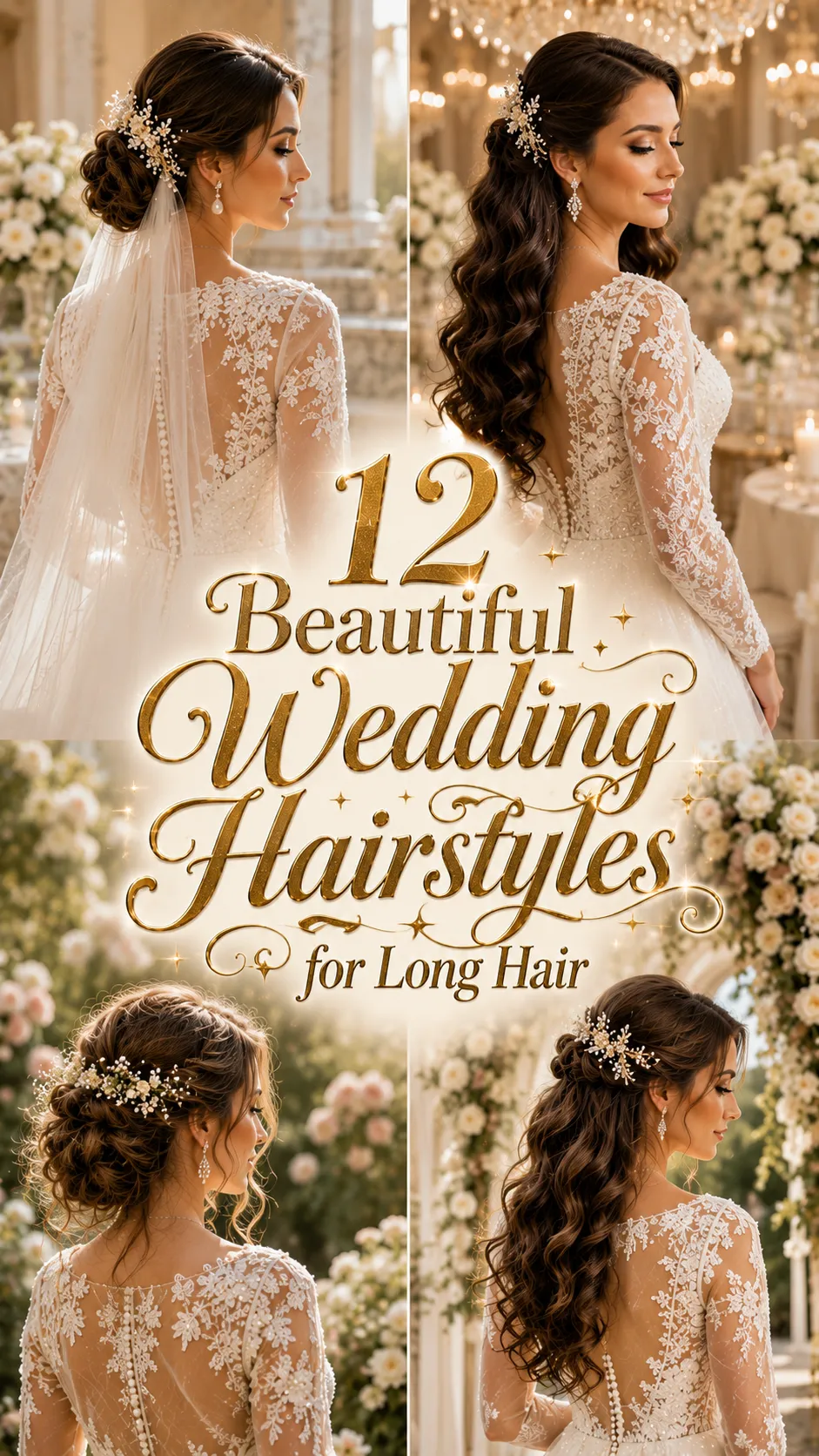 Beautiful Wedding Hairstyles for Long Hair to Inspire Your Bridal Look