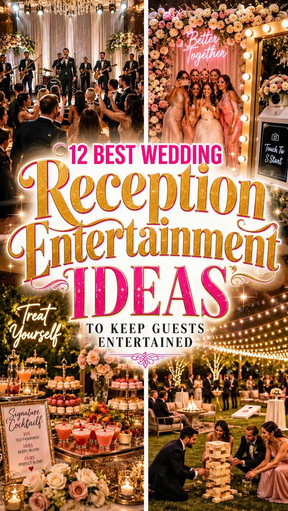 Best Wedding Reception Entertainment Ideas to Keep Guests Entertained