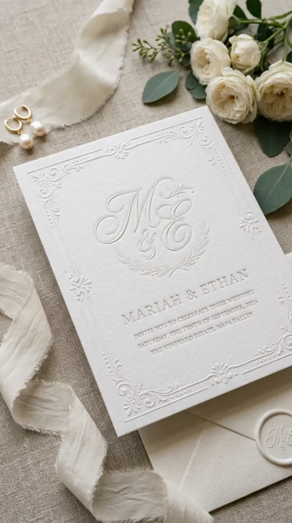 Blind Embossed Details