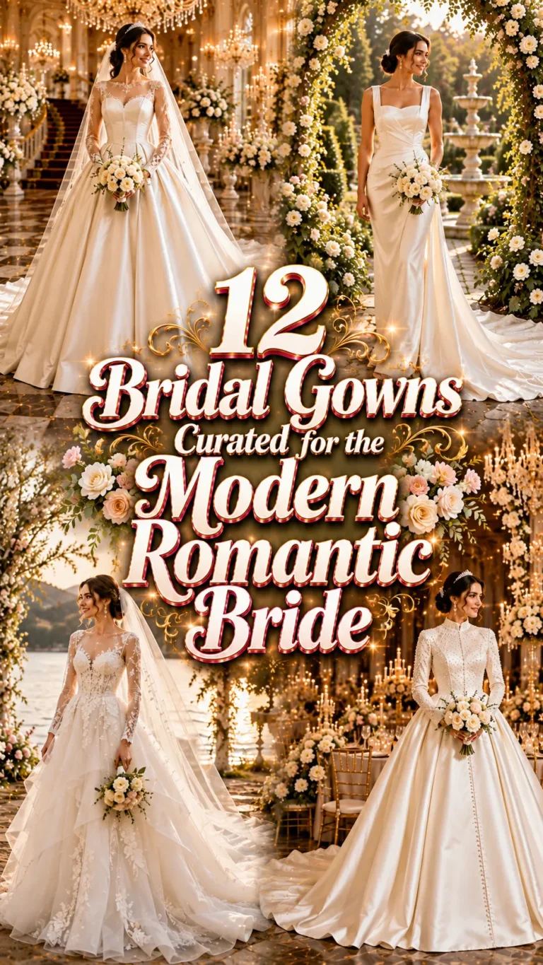Bridal Gowns Curated for the Modern Romantic Bride