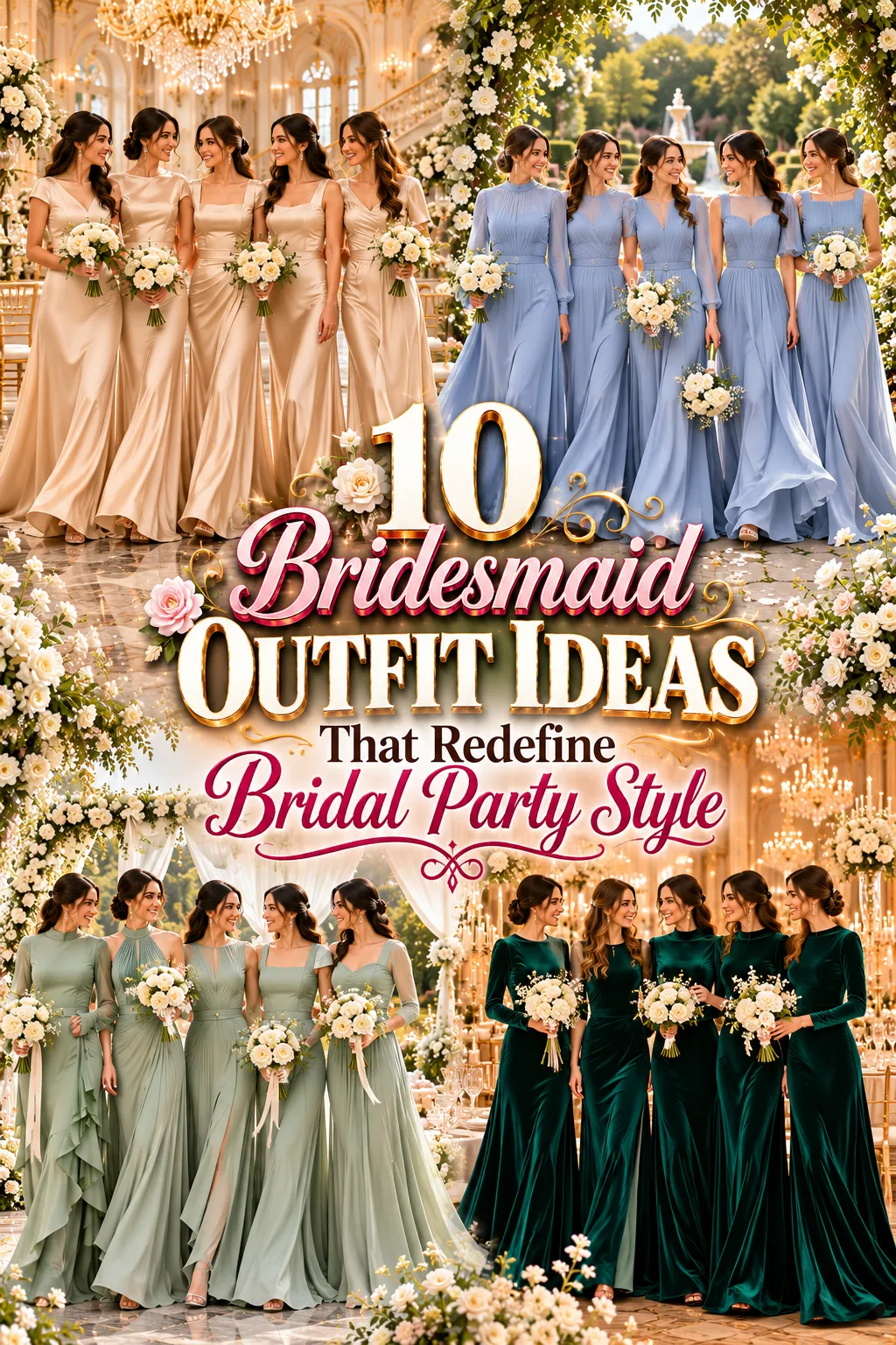 Bridesmaid Outfit Ideas That Redefine Bridal Party Style