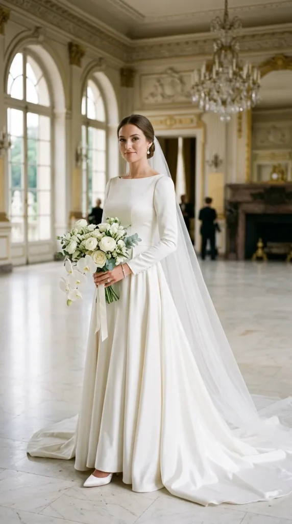 Clean-Line Satin Elegance