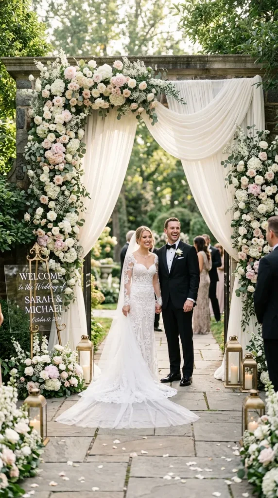 Create a Beautiful Wedding Entrance