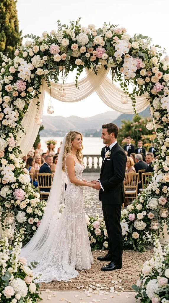 Create a Stunning Ceremony Backdrop
