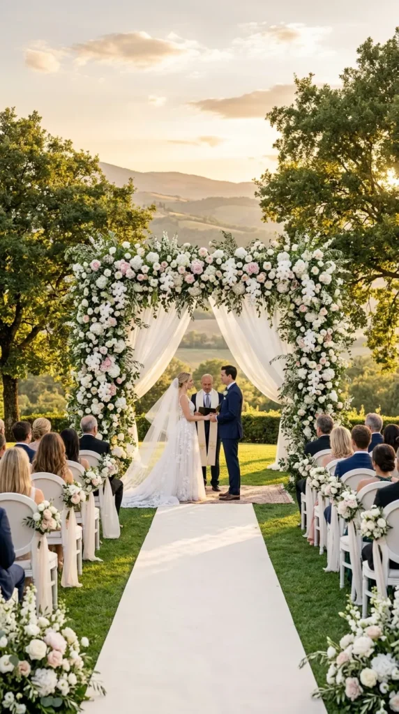 Create a Stunning Floral Ceremony Arch