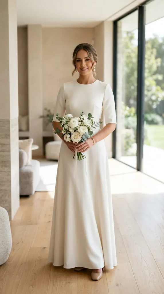 Crepe Dresses with Minimal Detailing
