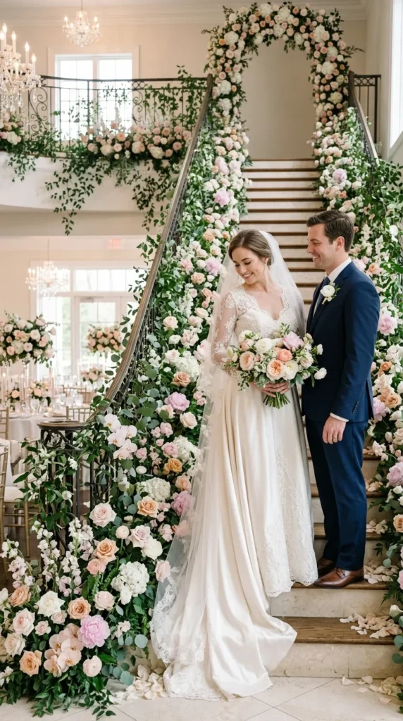 Decorate with Lush Floral Arrangements