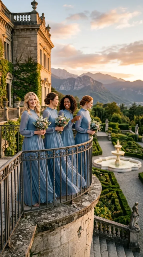 Dresses with Graceful Sleeves