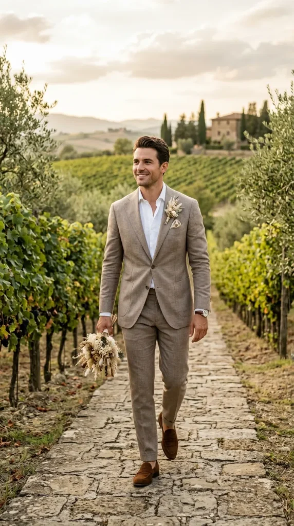 Earthy Neutral Suit