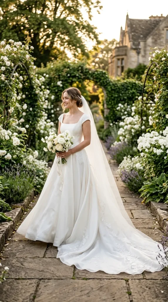 Elegant A-Line Bridal Dress