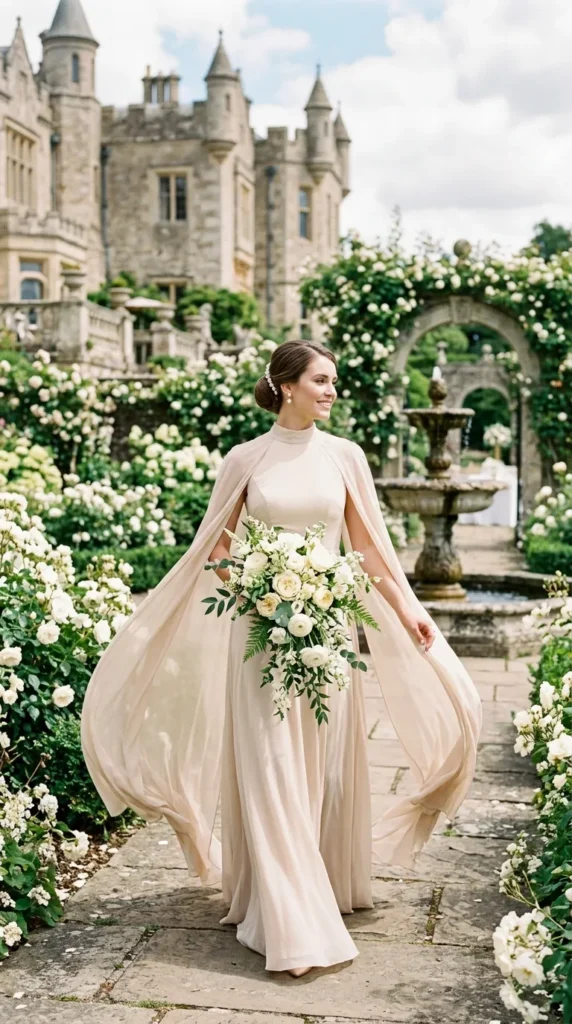 Elegant Cape Sleeves