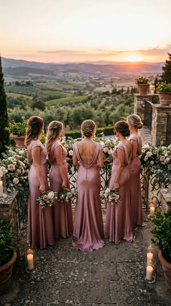 Elegant Open-Back Silhouettes