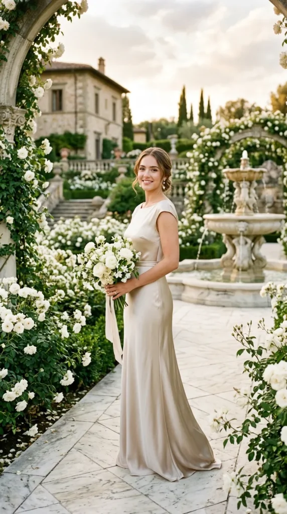 Elegant Slip Dresses with a Contemporary Twist