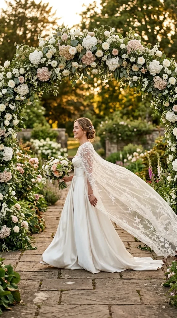 Elevate Your Look with a Bridal Cape