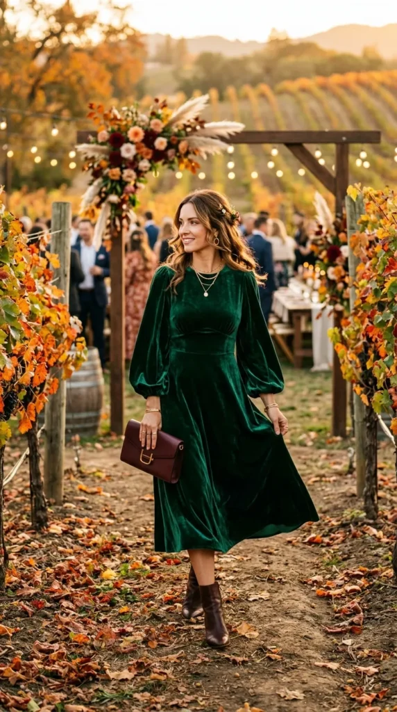 Embrace Soft Jewel Tones for Autumn Weddings