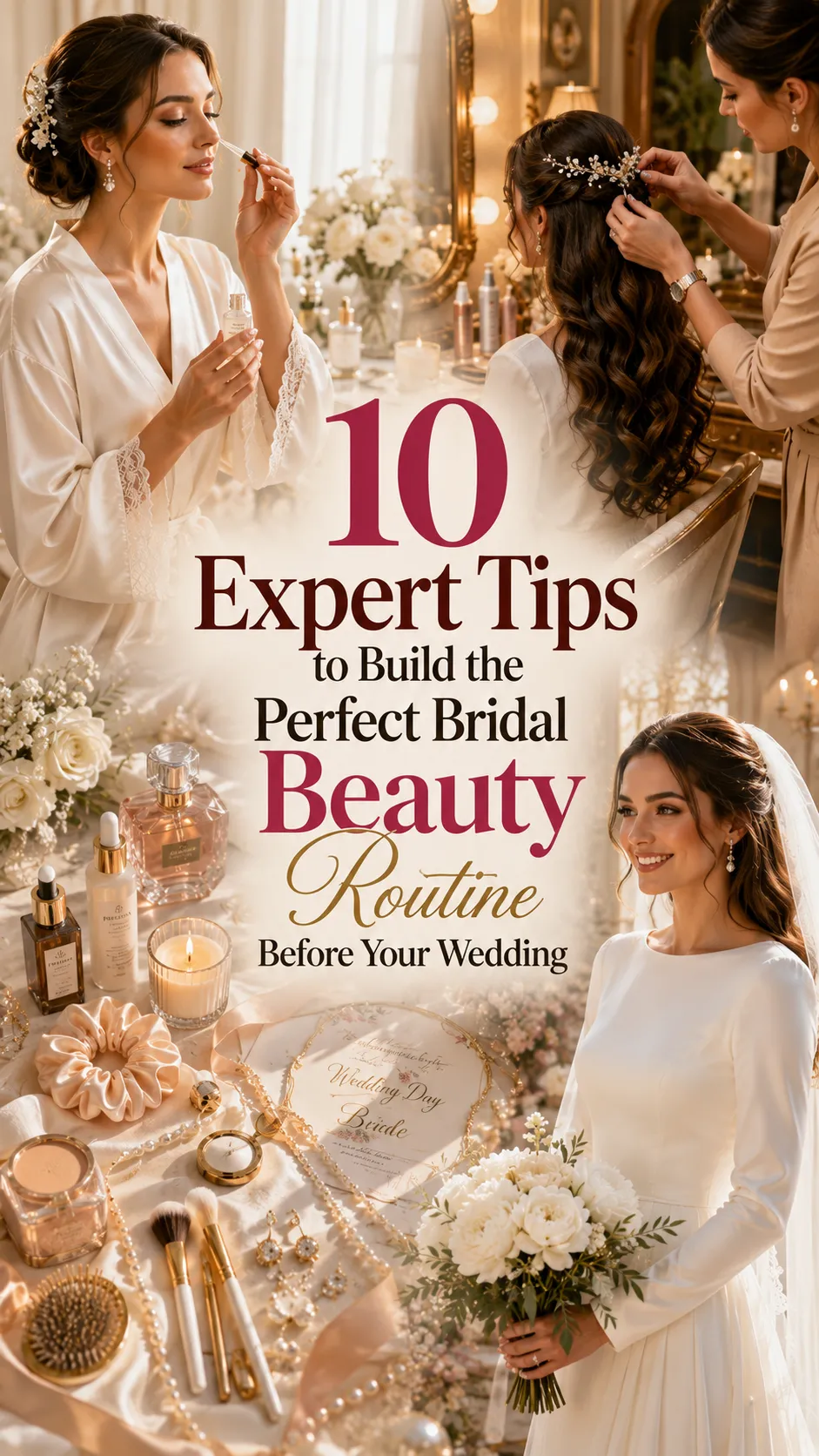 Expert Tips to Build the Perfect Bridal Beauty Routine Before Your Wedding