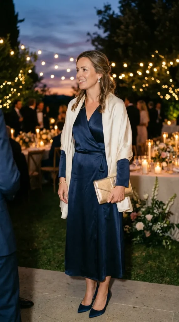 Finish with Elegant Layers for Cooler Evenings