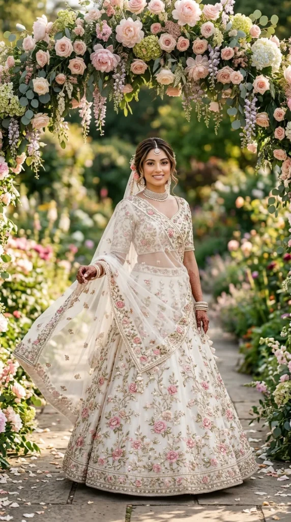 Floral Embroidered Lehenga
