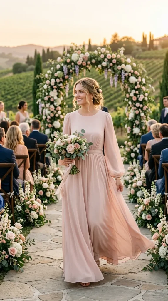 Flowing Georgette Gowns