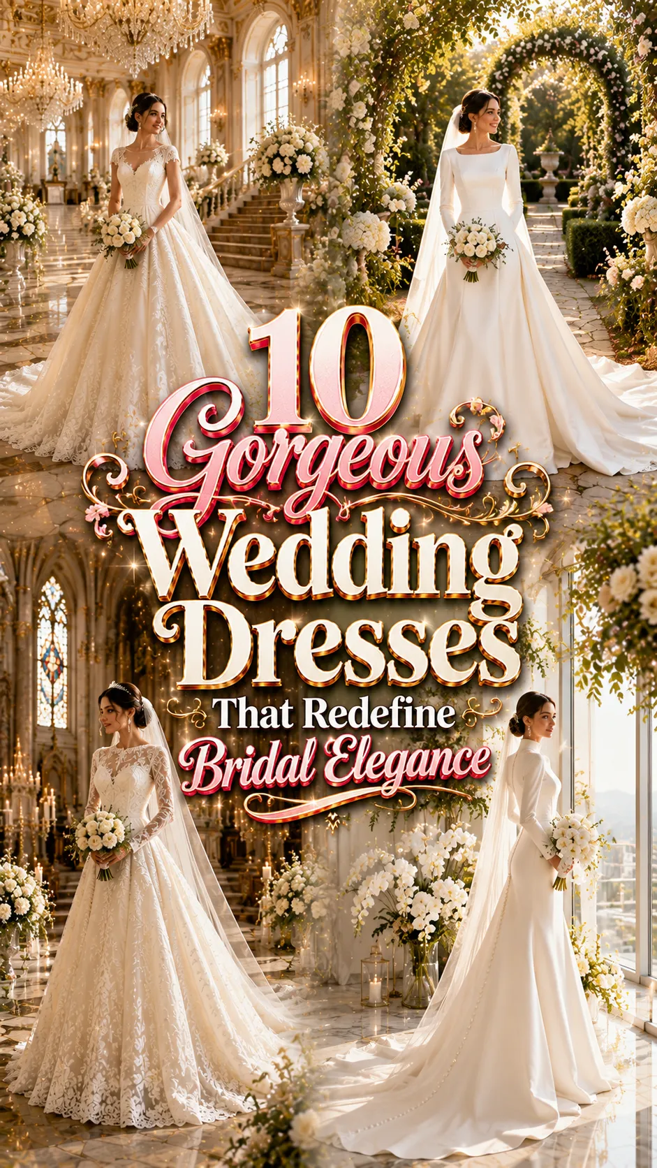 Gorgeous Wedding Dresses That Redefine Bridal Elegance