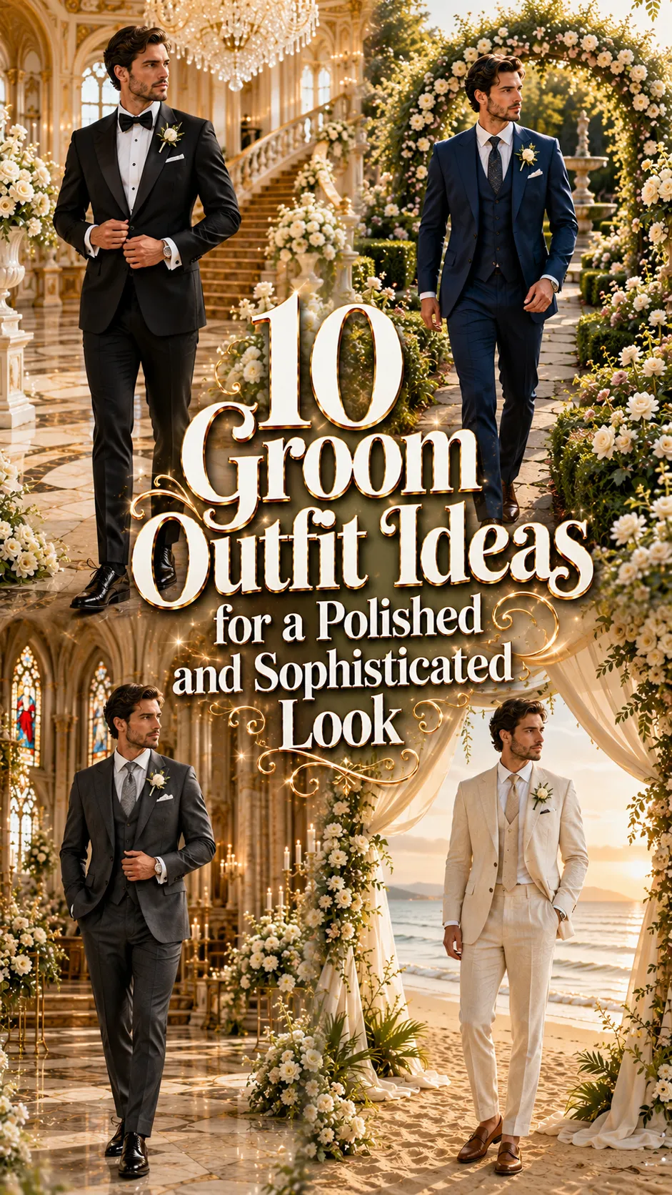 Groom Outfit Ideas for a Polished and Sophisticated Look