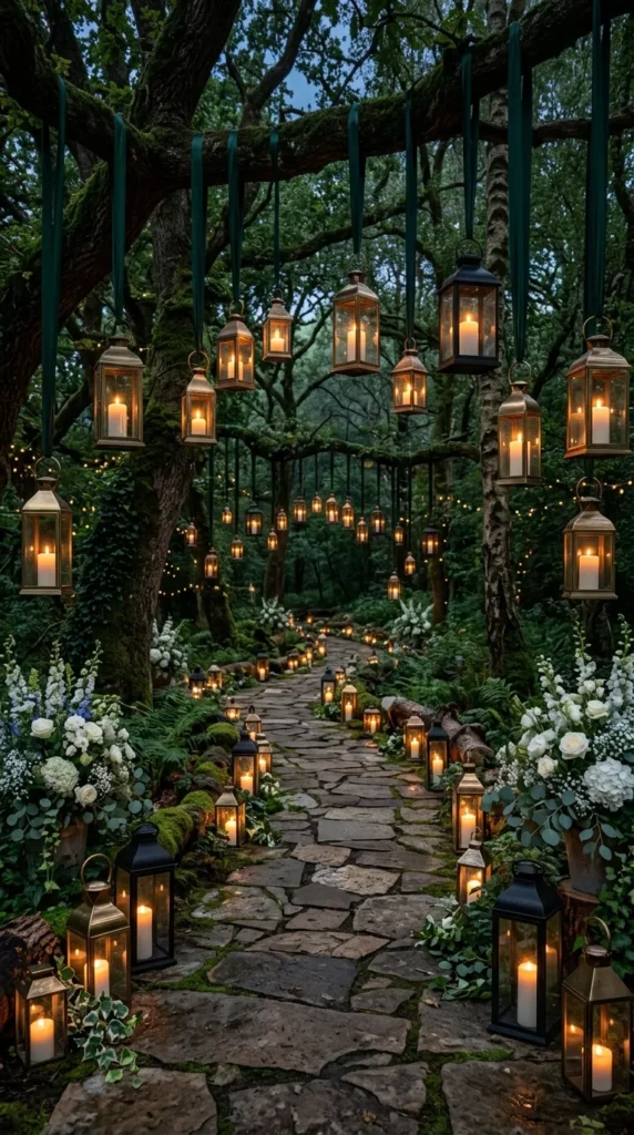 Hang Decorative Lanterns