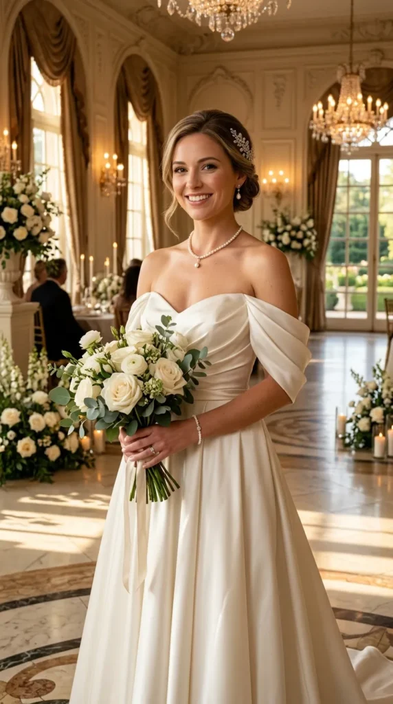 Highlight Off-the-Shoulder Elegance