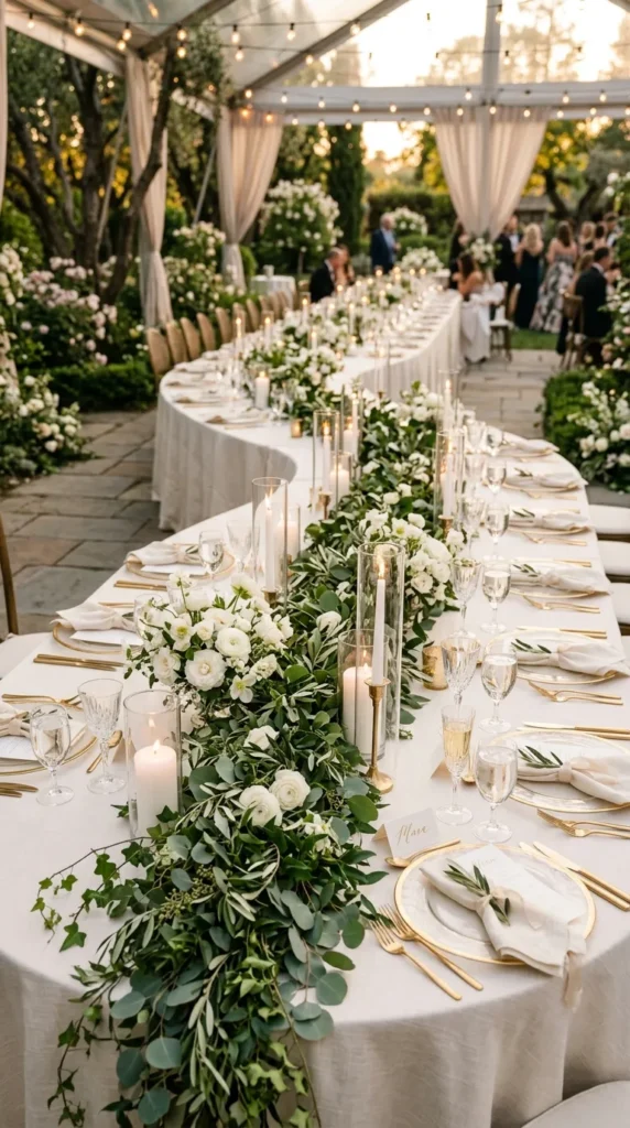 Incorporate Greenery Garlands