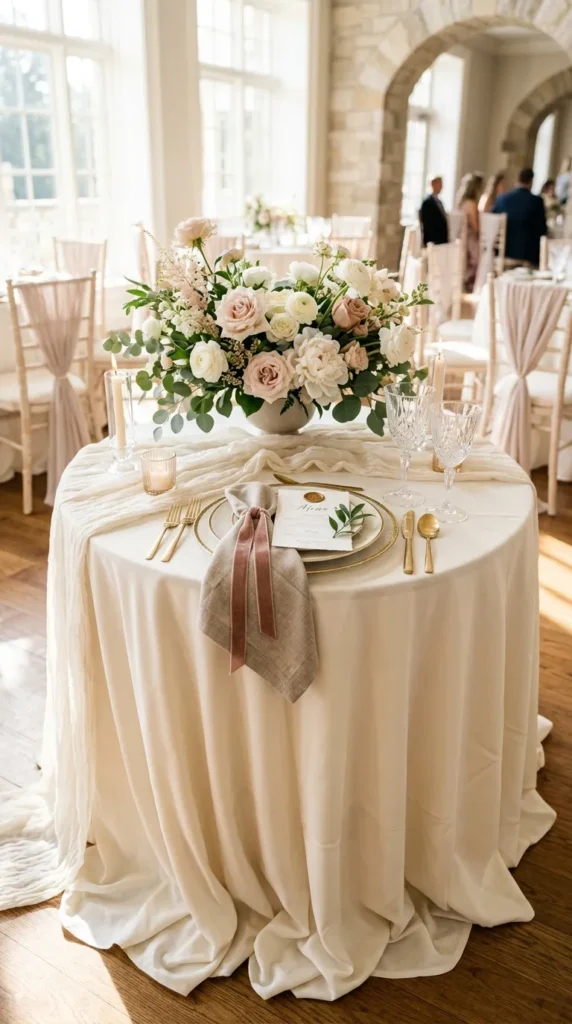 Layer Luxurious Table Linens