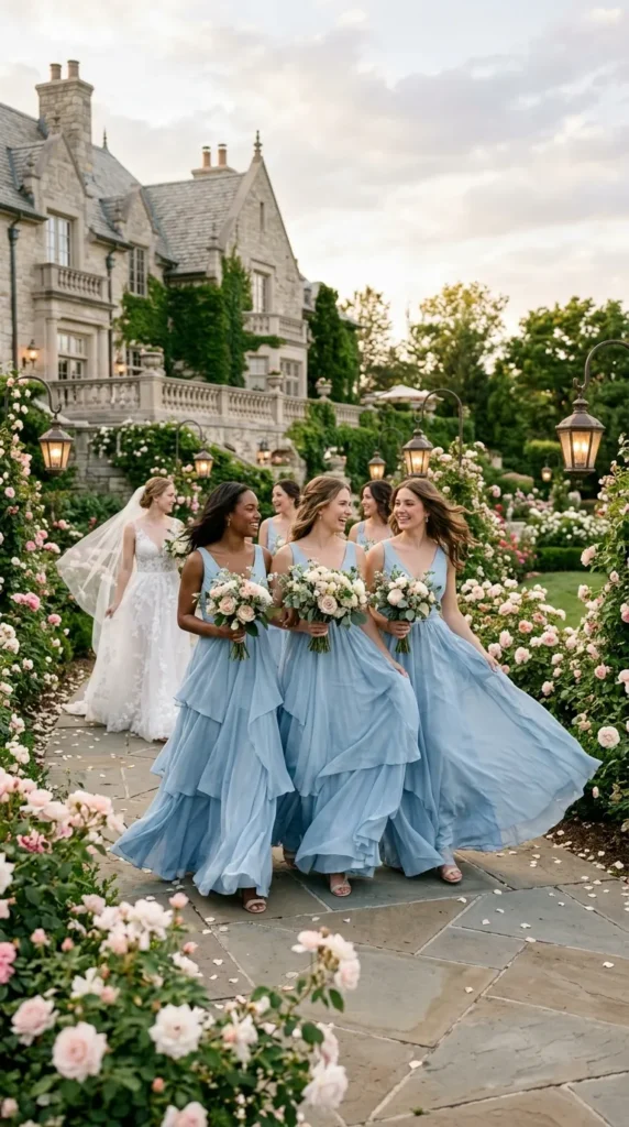Layered Chiffon Skirts