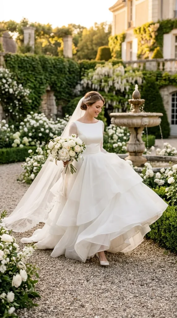 Layered Organza Skirt