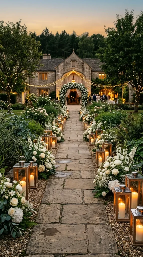 Line the Walkway with Lanterns