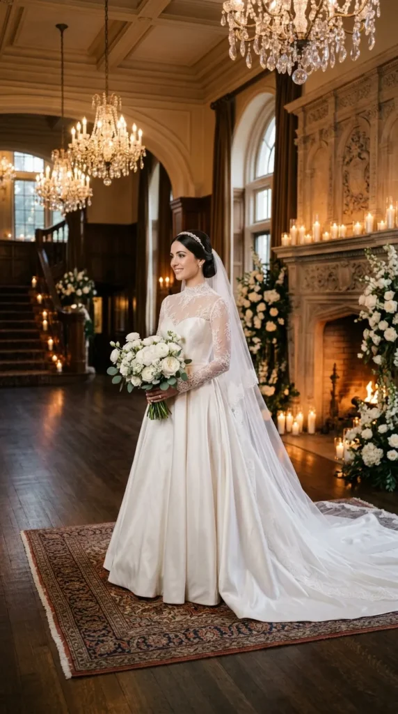 Long-Sleeve Wedding Dress