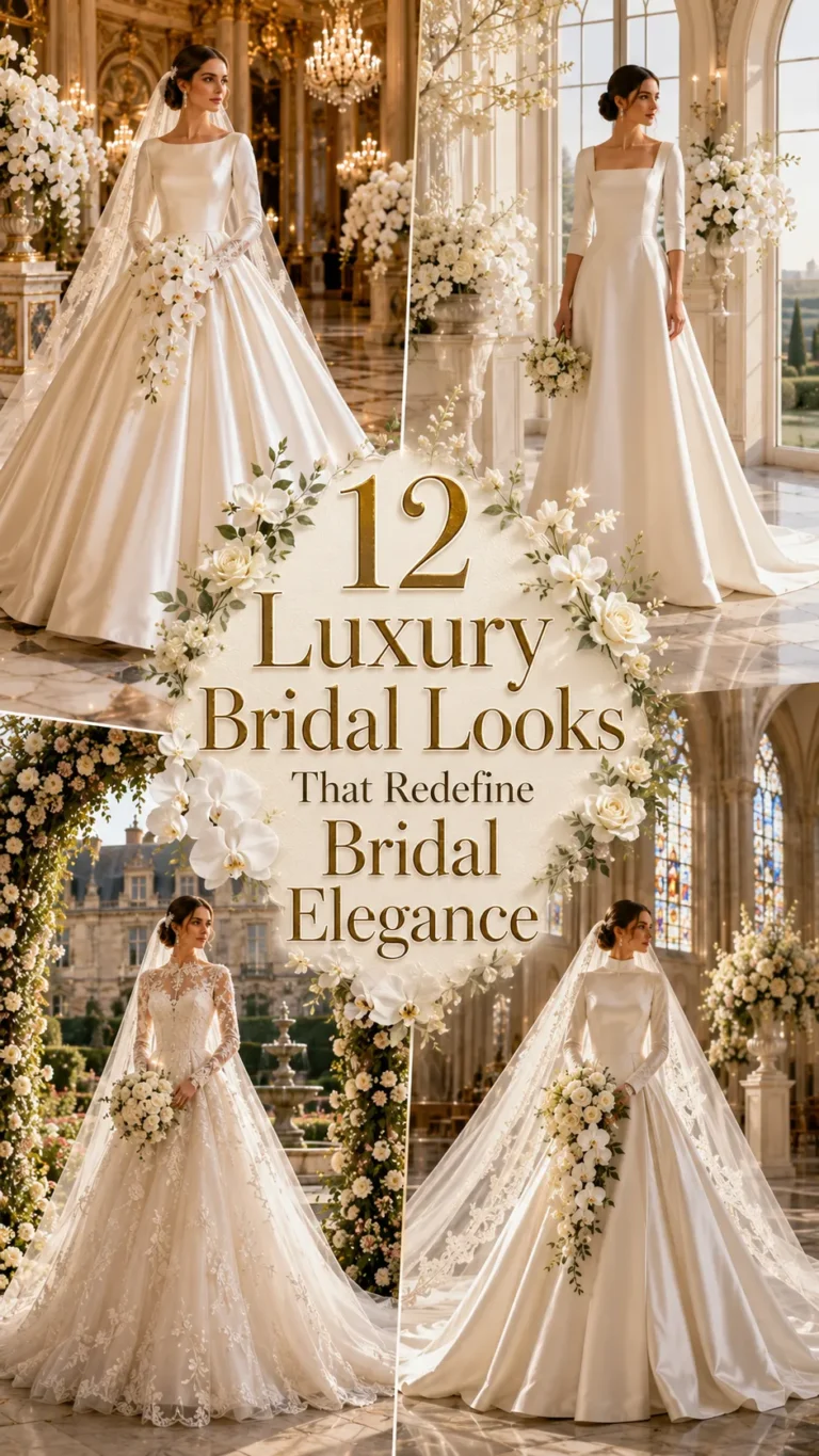 Luxury Bridal Looks That Redefine Bridal Elegance