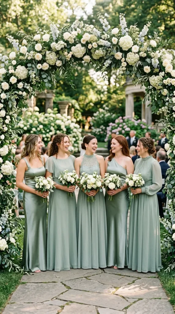 Mismatched Bridesmaid Dresses