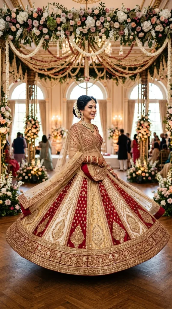 Multi-Panel Bridal Lehenga
