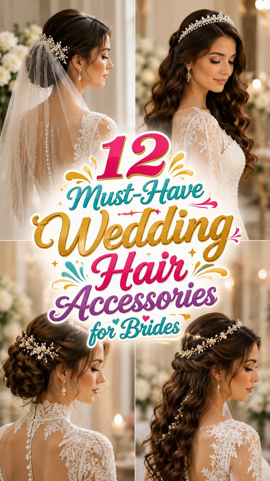 Must-Have Wedding Hair Accessories for Brides