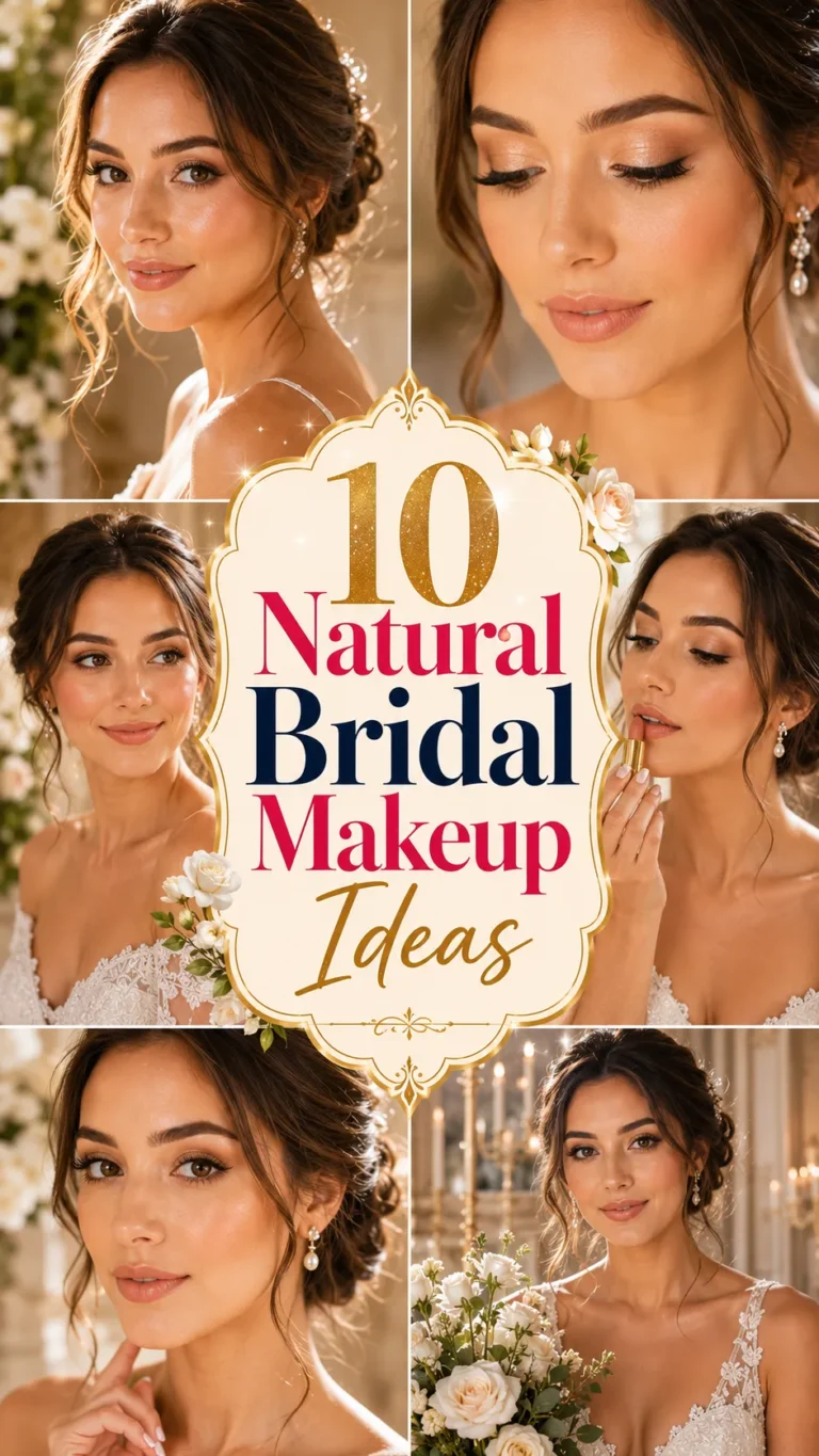 Natural Bridal Makeup Ideas for a Timeless Look