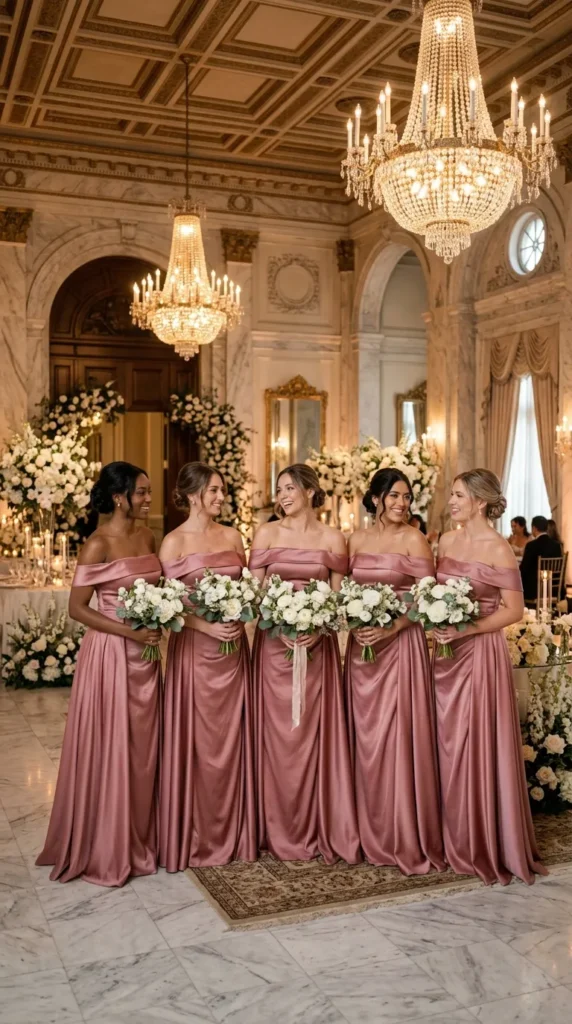 Off-the-Shoulder Gowns
