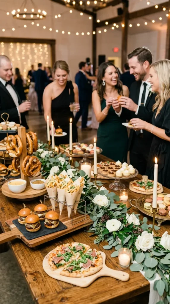 Offer a Late-Night Snack Station